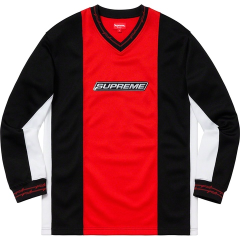 Supreme Barbed Wire Moto Jersey - Red