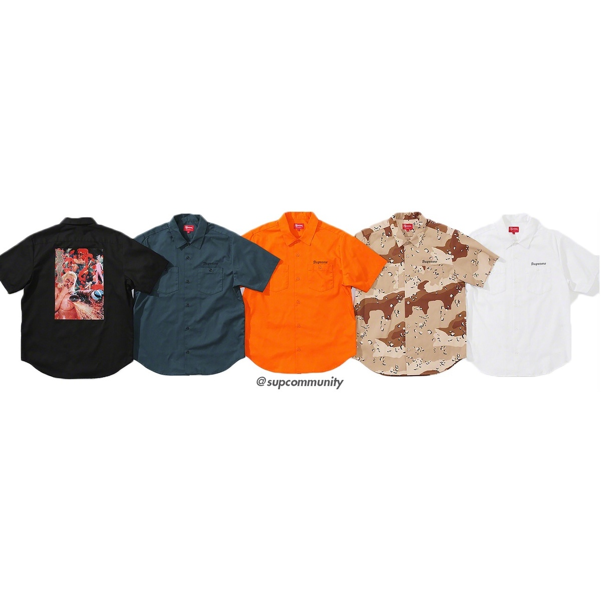 Sekintani La Norihiro/Supreme Work Shirt - Supreme