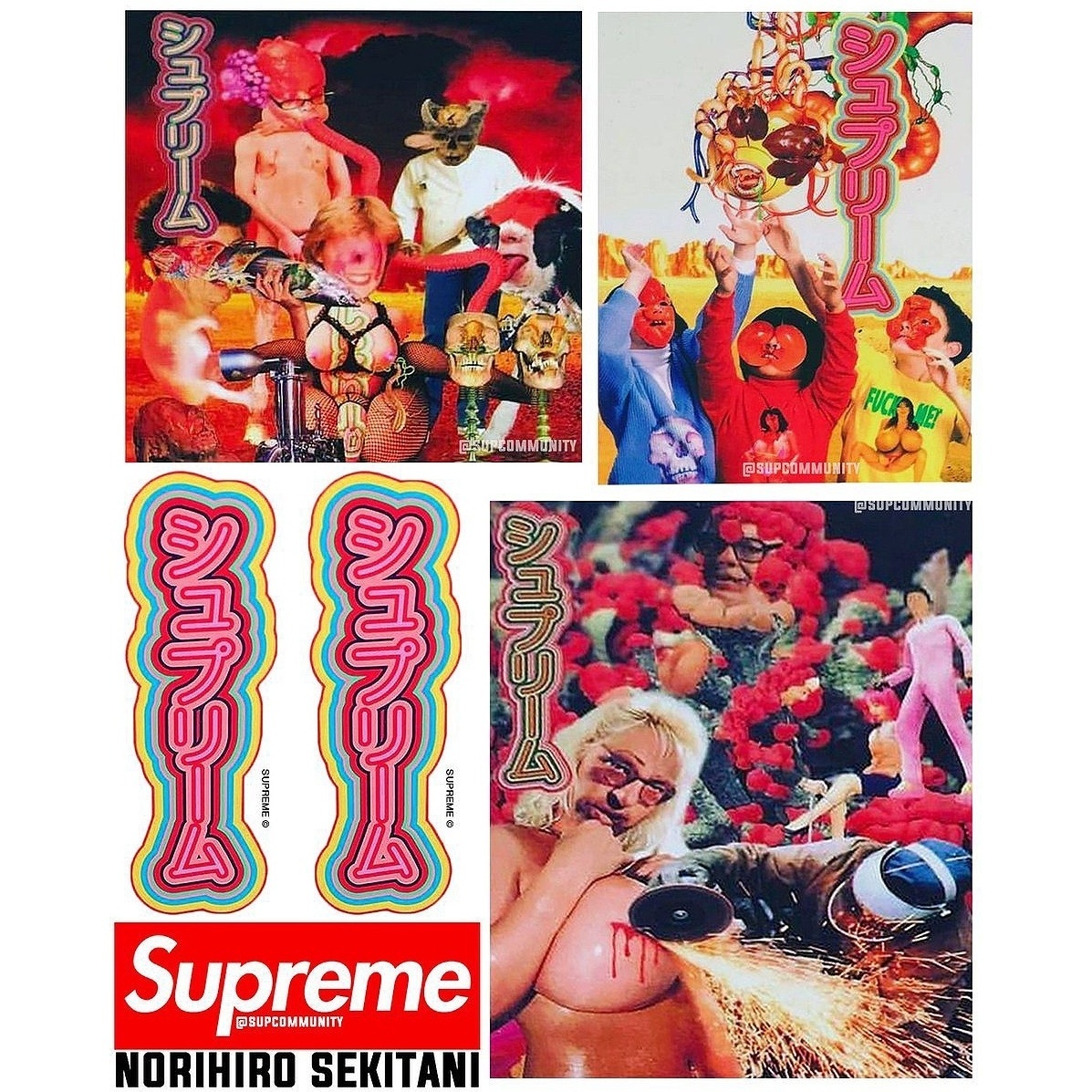 Supreme Supreme/Norihiro Sekitani Collaboration TBA (spring/summer 2019)