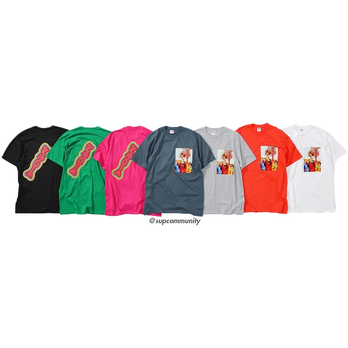 Supreme Sekintani La Norihiro/Supreme Tee (spring/summer 2019) - $44.00