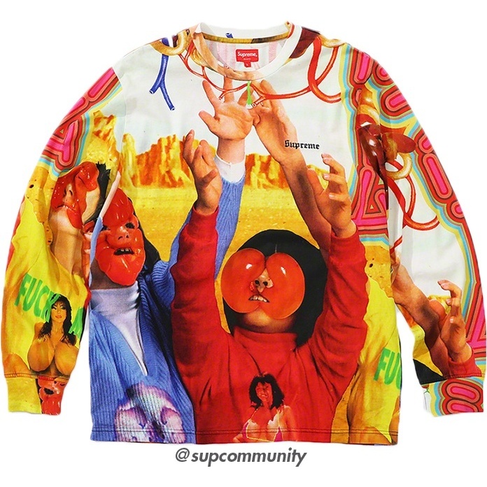 Supreme Sekintani La Norihiro/Supreme L/S Top (spring/summer 2019) - $110.00