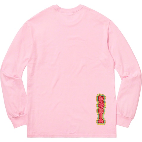 Supreme Sekintani La Norihiro/Supreme L/S Tee - Light Pink