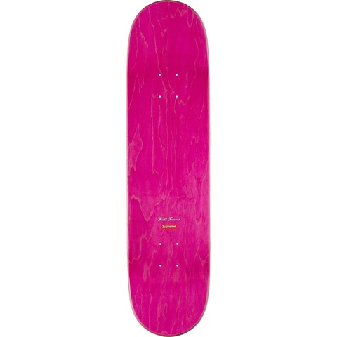 Supreme Sekintani La Norihiro/Supreme Skateboard - 8" x 32" - Pink
