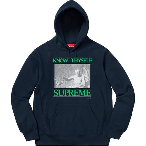 Know Thyself Hooded Sweatshirt - Supreme
