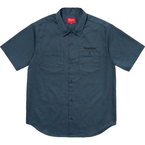 Supreme Sekintani La Norihiro/Supreme Work Shirt - Light Navy