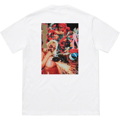 Supreme Sekintani La Norihiro/Supreme Boobies Tee - White