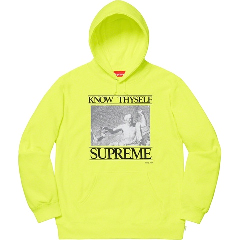 Know Thyself Hooded Sweatshirt - Supreme