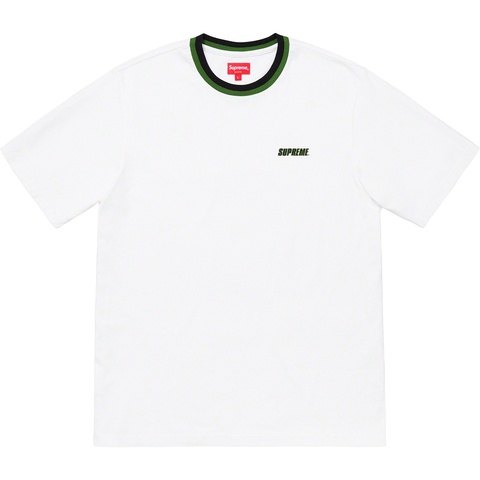 Supreme Split Rib S/S Top - White