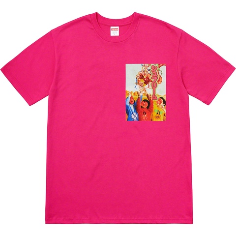 Supreme Sekintani La Norihiro/Supreme Tee - Hot Pink