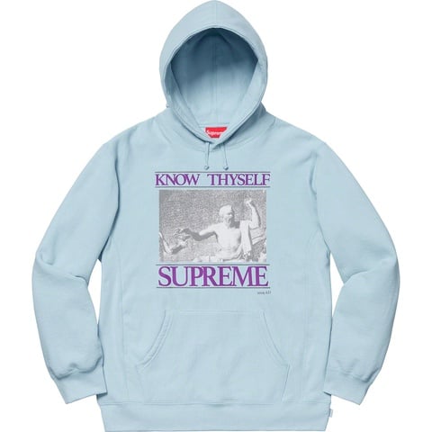 Know Thyself Hooded Sweatshirt - Supreme