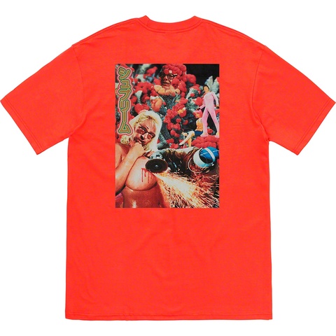 Supreme Sekintani La Norihiro/Supreme Boobies Tee - Bright Orange