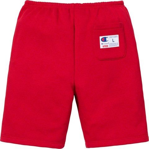 Supreme Supreme®/Champion® Outline Sweatshort - Dark Red