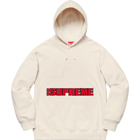 Supreme Blockbuster Hooded Sweatshirt - Natural