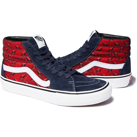 Supreme Supreme®/Vans® Diamond Plate Sk8-Hi Pro - Navy