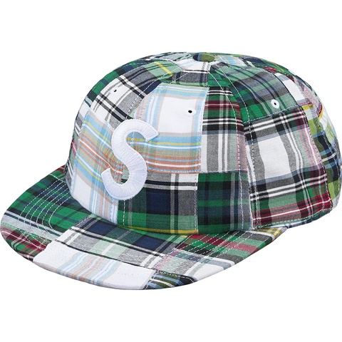 Patchwork Madras S Logo 6-Panel - Supreme