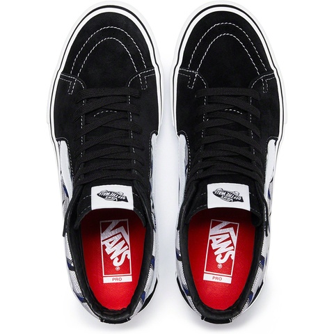 Supreme Supreme®/Vans® Diamond Plate Sk8-Hi Pro - Black