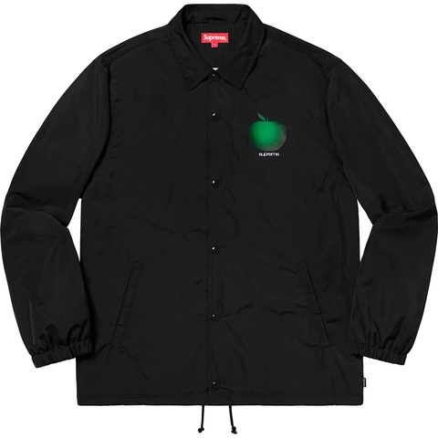 Supreme Apple Coaches Jacket - Black