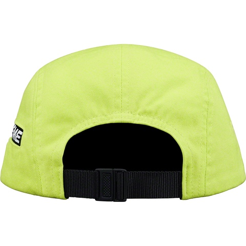 Supreme Side Zip Camp Cap - Light Neon Green