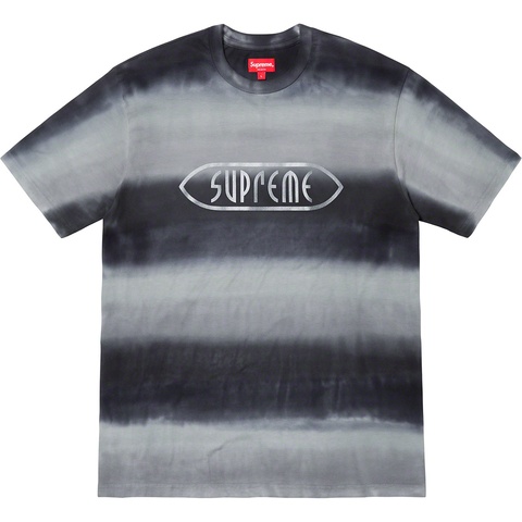 Supreme Rainbow Stripe Tee - Black