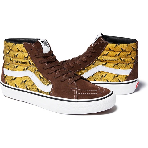 Supreme Supreme®/Vans® Diamond Plate Sk8-Hi Pro - Brown