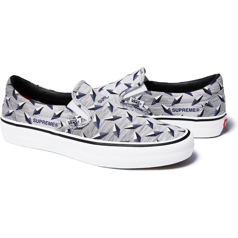 Supreme Supreme®/Vans® Diamond Plate Slip-On Pro - White