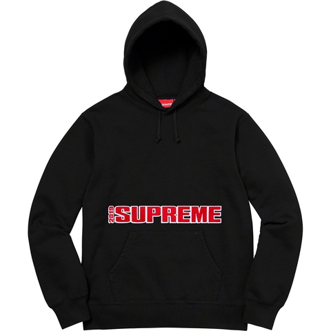 Supreme Blockbuster Hooded Sweatshirt - Black