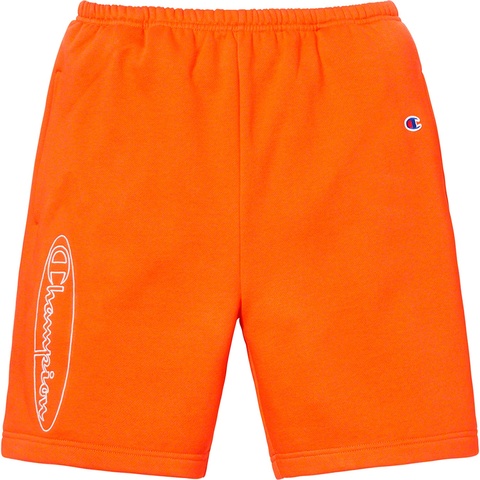 Supreme Supreme®/Champion® Outline Sweatshort - Orange