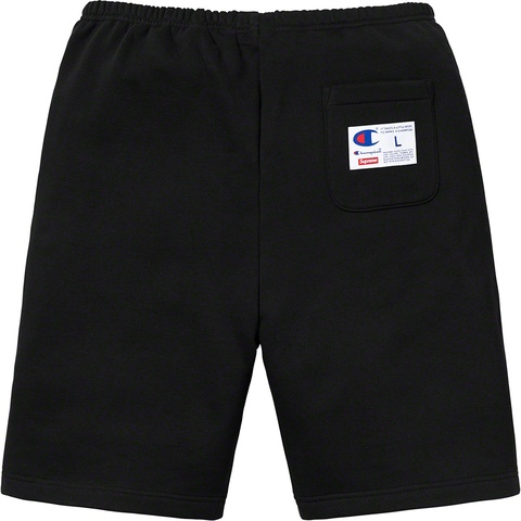 Supreme Supreme®/Champion® Outline Sweatshort - Black