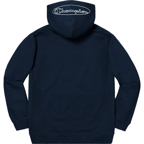 Supreme®/Champion® Outline Hooded Sweatshirt - Supreme