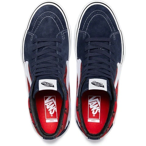 Supreme Supreme®/Vans® Diamond Plate Sk8-Hi Pro - Navy