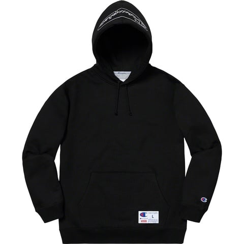 Supreme Supreme®/Champion® Outline Hooded Sweatshirt - $148.00