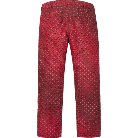 Diamond Plate Double Knee Work Pant - Supreme
