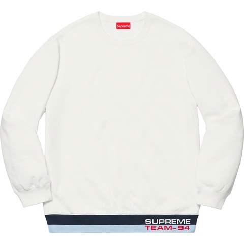 Supreme Rib Stripe Crewneck - Rib Stripe Crewneck5