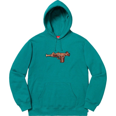 Supreme Toy Uzi Hooded Sweatshirt - Dark Teal