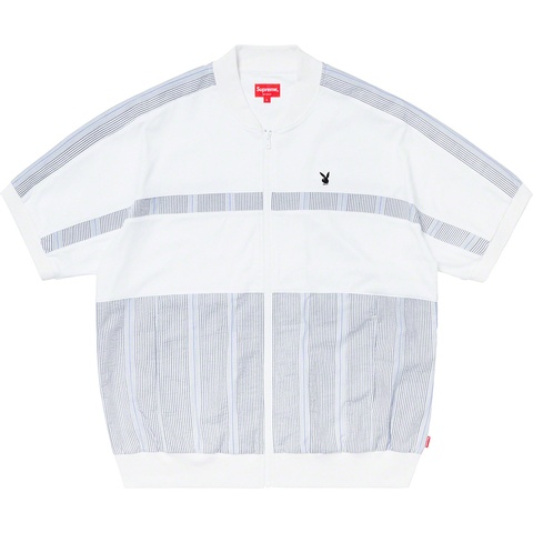 Supreme Supreme®/Playboy© Leisure Zip Up Top - White