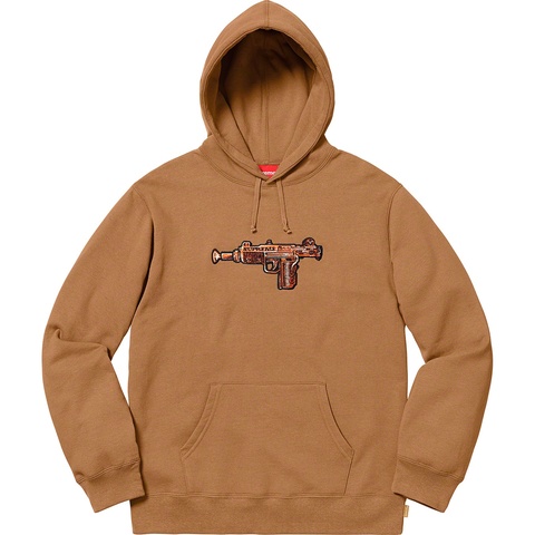 Supreme Toy Uzi Hooded Sweatshirt - Brown