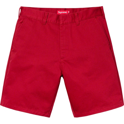 Supreme Work Short - Red