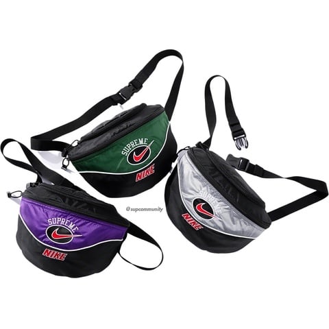 マーチンSupreme NIKE Shoulder Bag Supreme Nike Leather Shoulder Bag Black - SS25 - US