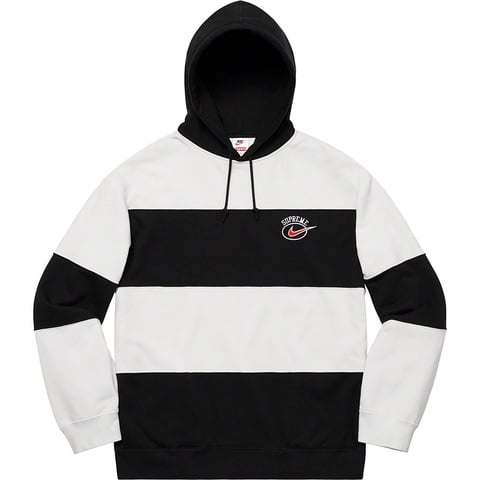 Supreme®/Nike® Stripe Hooded Sweatshirt - Supreme