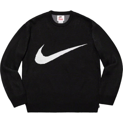 Supreme®/Nike® Swoosh Sweater - spring/summer 2019 - Supreme