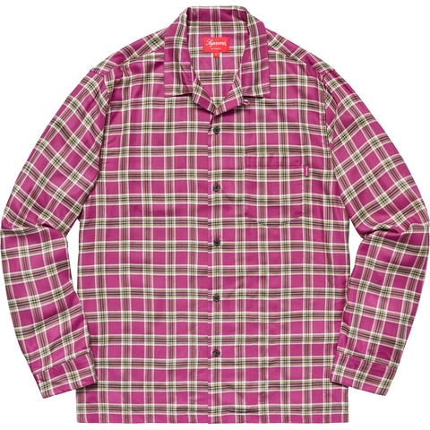 Plaid Rayon Shirt - spring/summer 2019 - Supreme