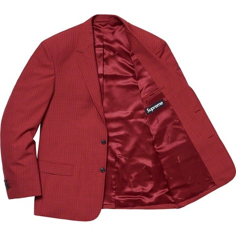 Plaid Suit - spring/summer 2019 - Supreme