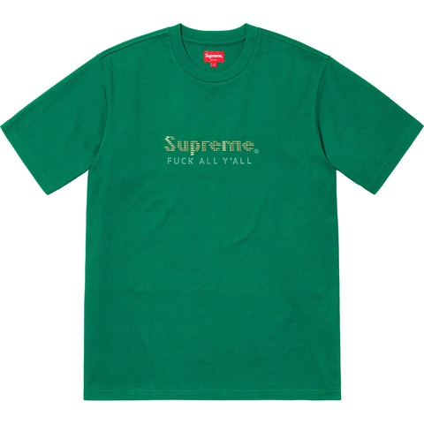 Supreme Gold Bars Tee - Green