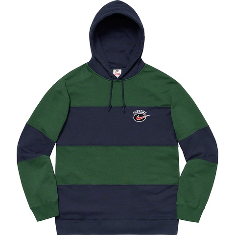 Supreme®/Nike® Stripe Hooded Sweatshirt - Supreme