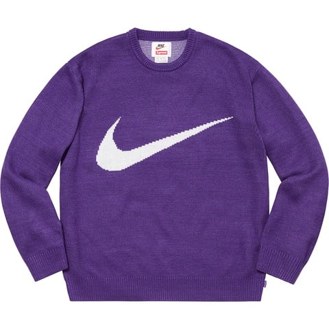 Supreme®/Nike® Swoosh Sweater - spring/summer 2019 - Supreme