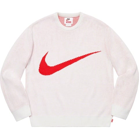 Supreme®/Nike® Swoosh Sweater - spring/summer 2019 - Supreme