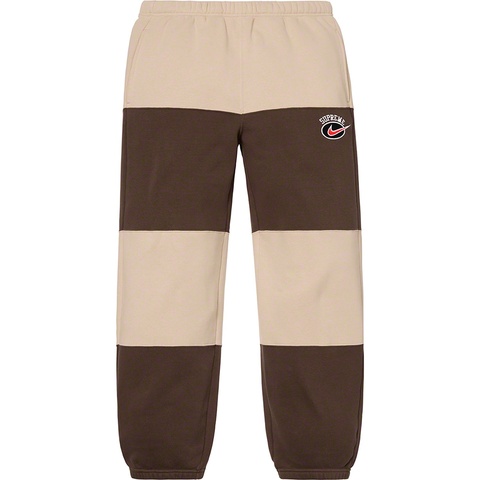 Supreme Supreme®/Nike® Stripe Sweatpant - Tan