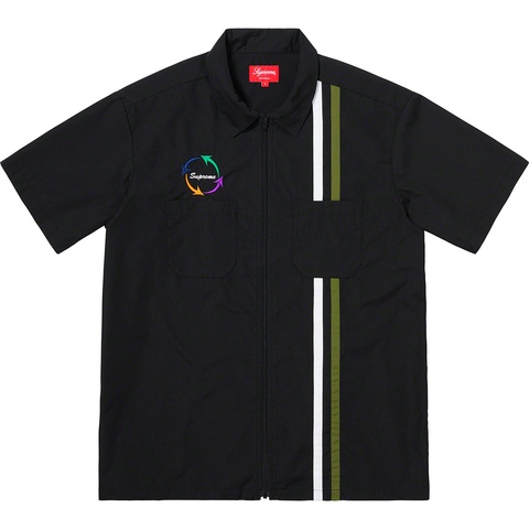 Zip Up S/S Work Shirt - spring/summer 2019 - Supreme