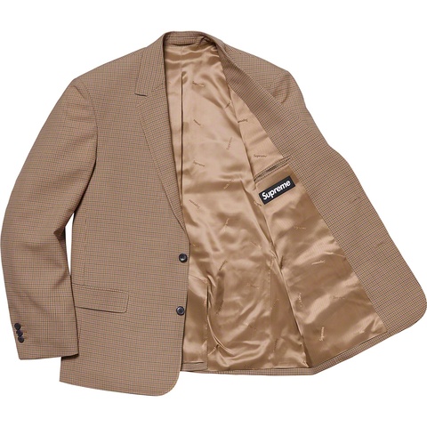 19ss Supreme Plaid Suit Tan M スーツ Plaid Suit - spring/summer 2019 - Supreme
