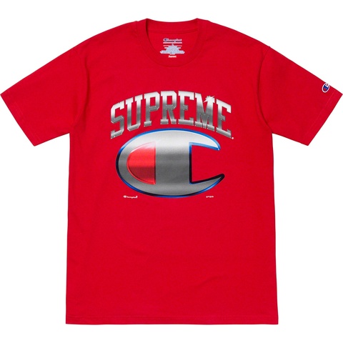 Supreme Supreme®/Champion® Chrome S/S Top - Red